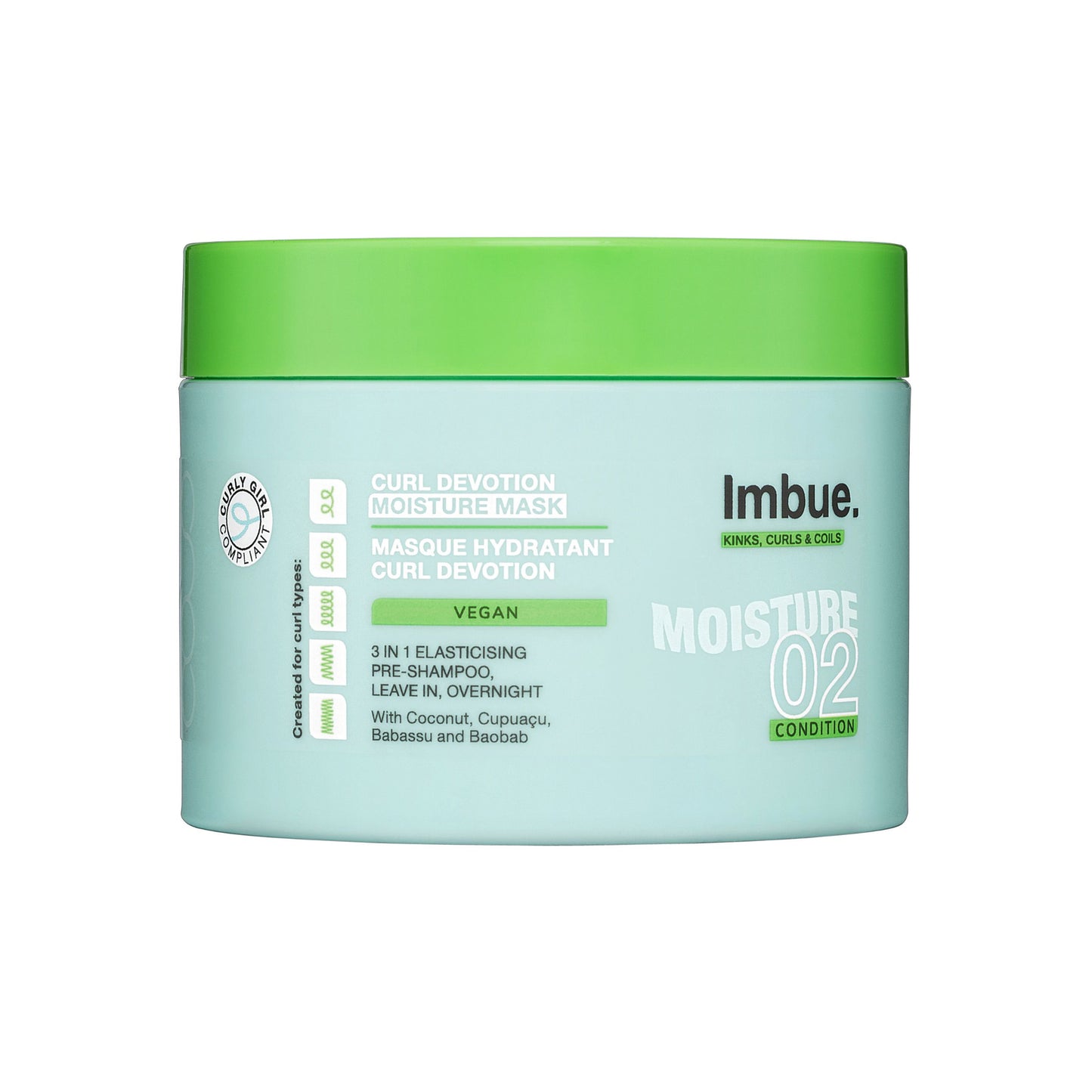 Imbue Curl restoring intensive mask 300 Milliliter