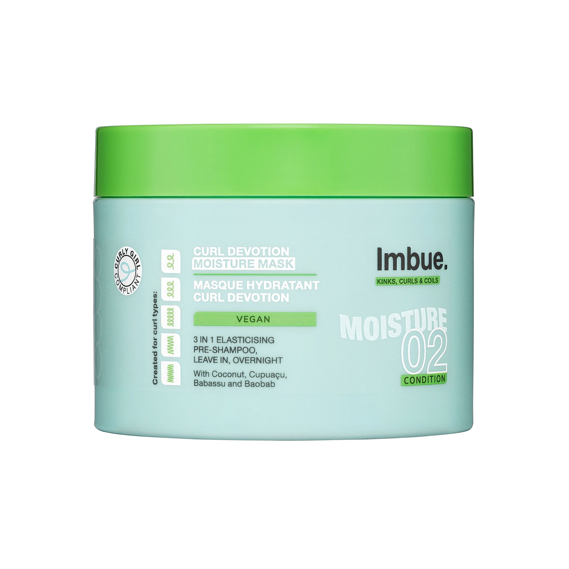 Imbue Curl restoring intensive mask 300 Milliliter