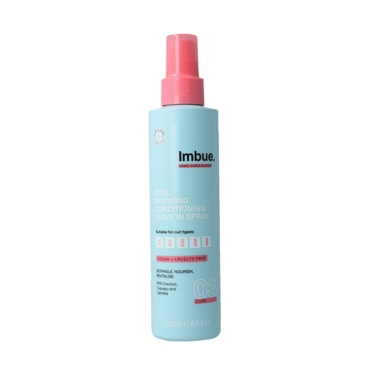 Imbue Curl inspiring conditoner leave in spray 200 Milliliter