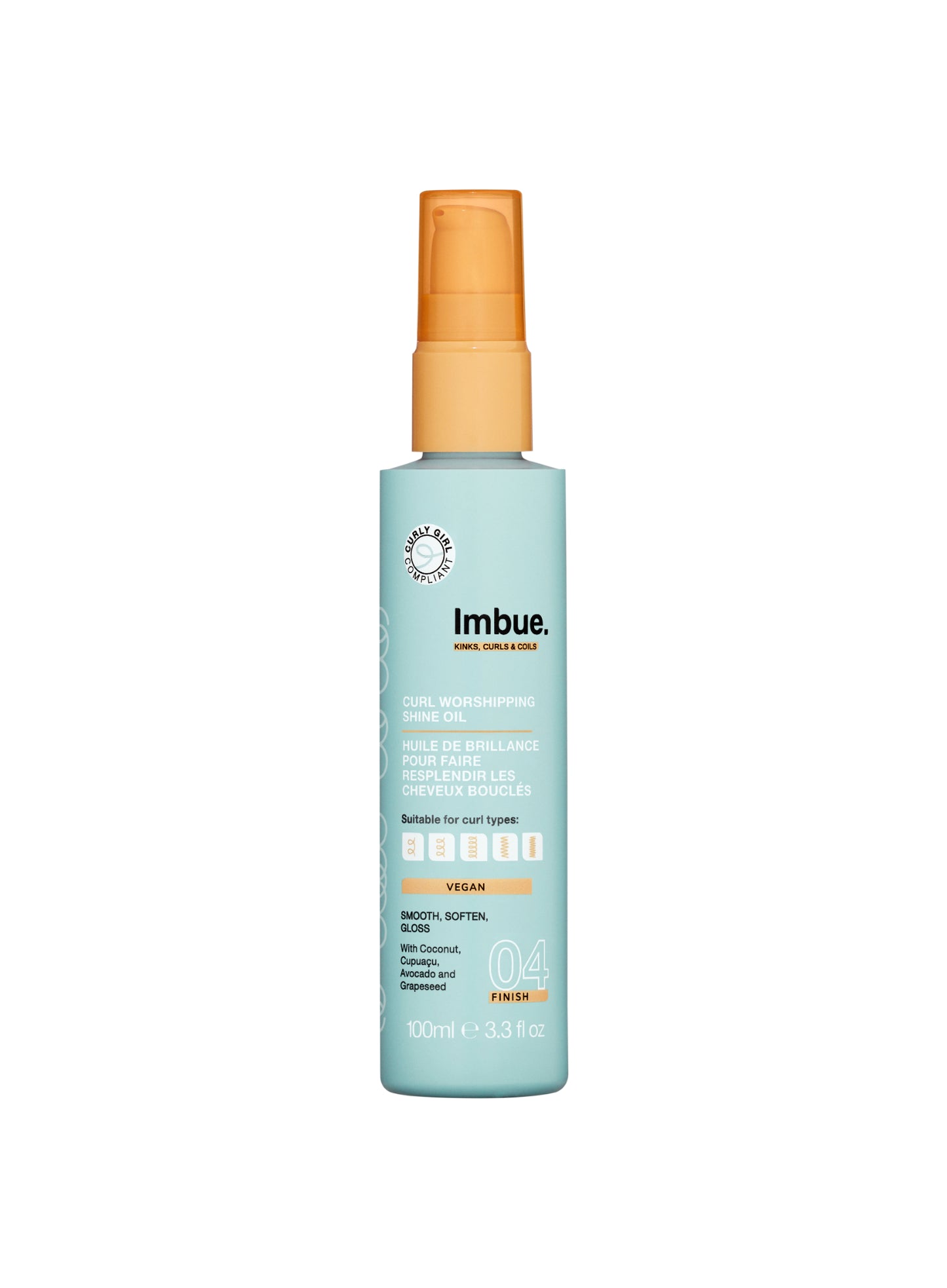 Imbue Curl worshipping shine oil 100 Milliliter