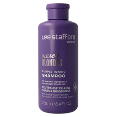 Lee Stafford Bleach blondes purple toning shampoo 250 Milliliter