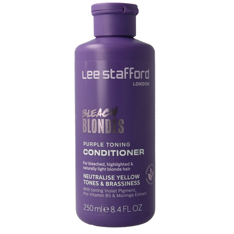 Lee Stafford Beach blondes purple toning conditioner 250 Milliliter