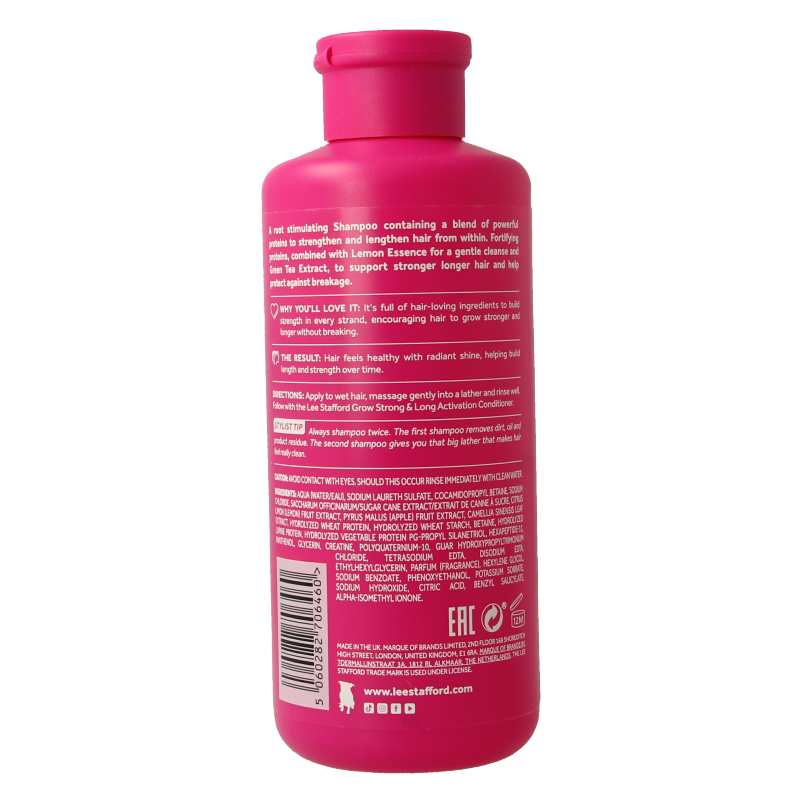 Lee Stafford Grow it longer shampoo 250 Milliliter