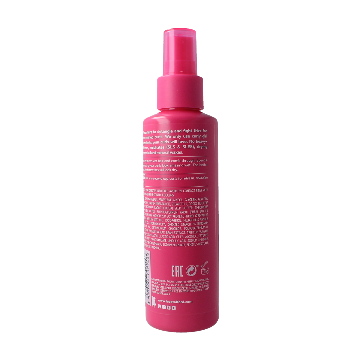 Lee Stafford For the love of curls leave-in moisture mist 150.00 Milliliter