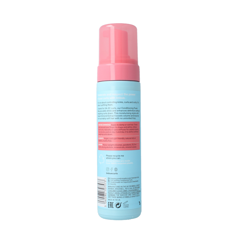 Imbue Curl uplifting conditioning foam 200 Milliliter