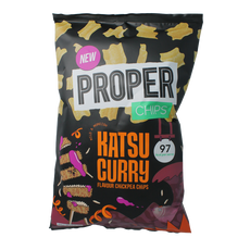 Proper Chips Chips katsu curry glutenvrij 85 Gram