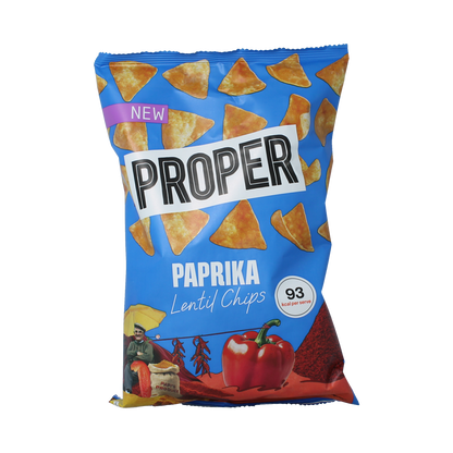 Proper Chips Chips paprika glutenvrij 85.00 Gram