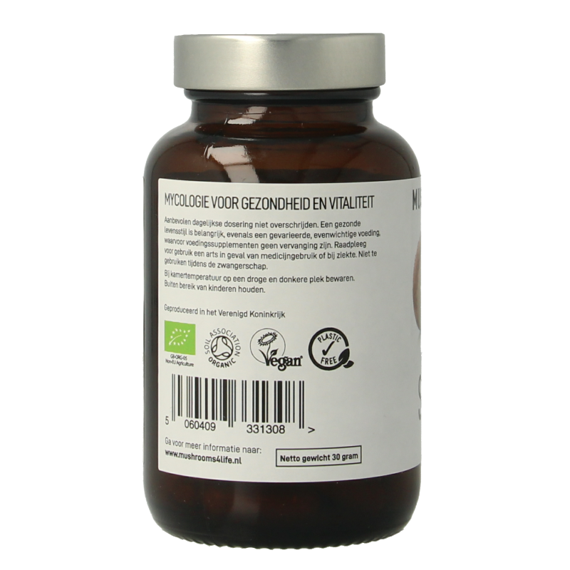 Mushrooms for Life Shiitake bio 60 Capsules