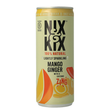 Nix & Kix Mango ginger blikje 250.00 Milliliter