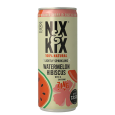 Nix & Kix Watermelon hibiscus blikje 250.00 Milliliter