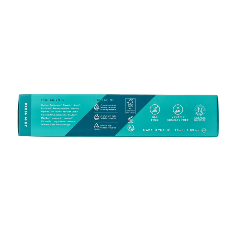 Georganics Toothpaste pre-and probiotic  fresh mint 75 Milliliter