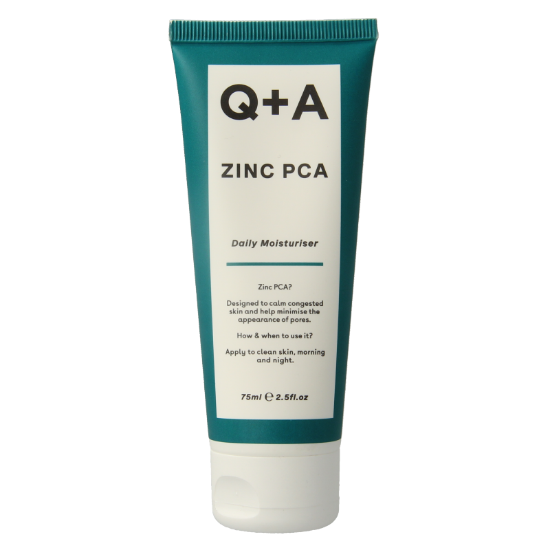 Q+A Zinc PCA daily moisturiser 75 Milliliter