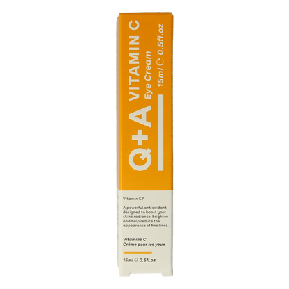 Q+A Vitamine C eye cream 15.00 Milliliter