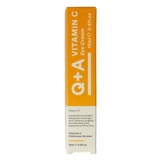 Q+A Vitamine C eye cream 15 Milliliter
