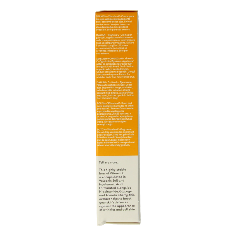 Q+A Vitamine C eye cream 15 Milliliter