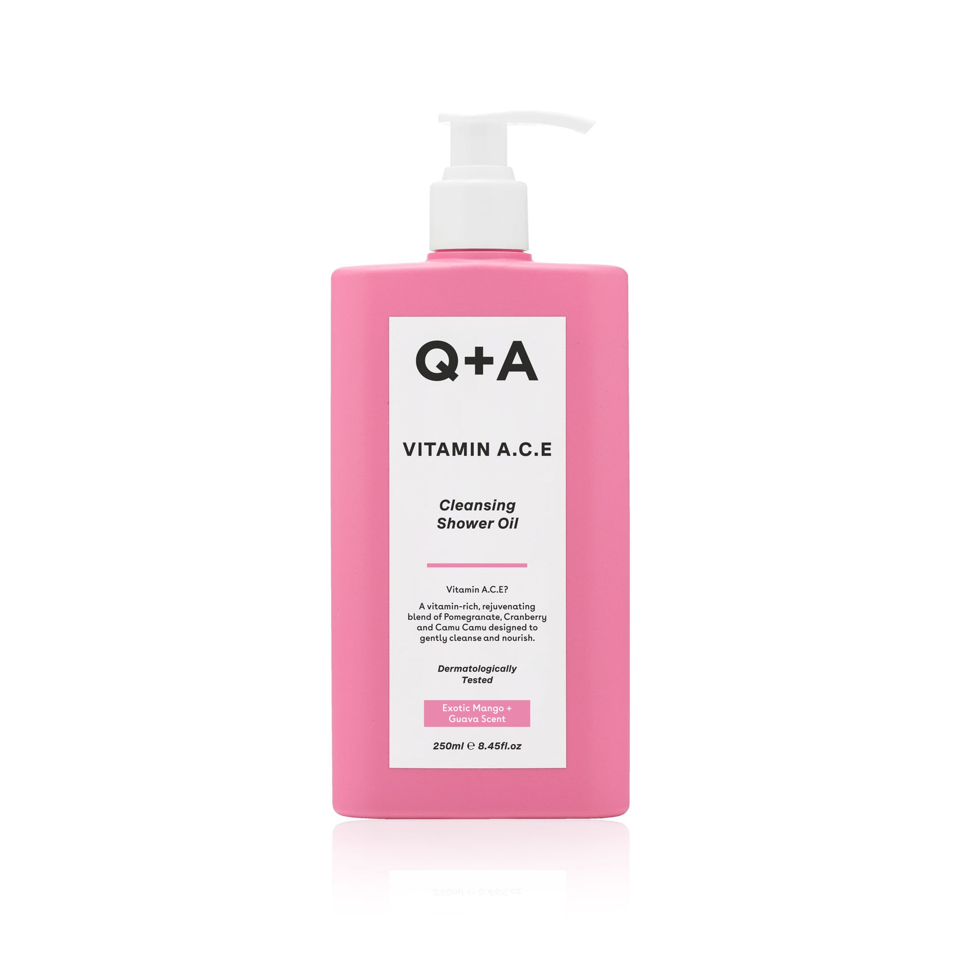 Q+A Showeroil cleansing vitamine A E C 250 Milliliter