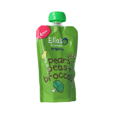 Ella's Kitchen Broccoli pears and peas 4+ maanden bio 120.00 Gram