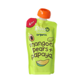 Ella's Kitchen Mangoes pears & papayas knijpzakje 4+ maanden bio 120.00 Gram