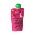 Ella's Kitchen Strawberry rhubarb & apples 4+ mnd knijpz bio 120.00 Gram