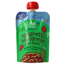Ella's Kitchen Spaghetti bolognese met kaas 7+ maanden bio 130.00 Gram