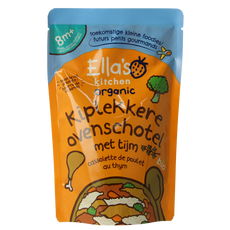 Ella's Kitchen Kiplekkere ovenschotel met tijm 8+ maanden bio 190.00 Gram