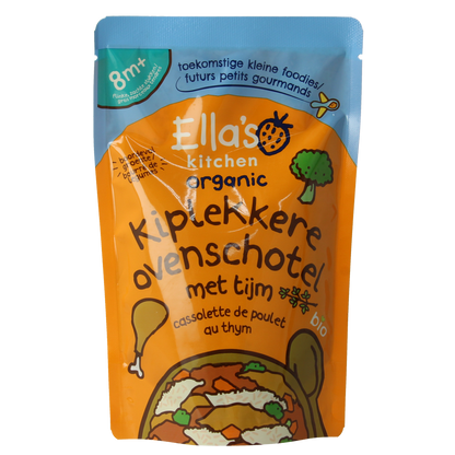 Ella's Kitchen Kiplekkere ovenschotel met tijm 8+ maanden bio 190.00 Gram