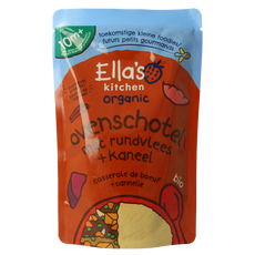 Ella's Kitchen Ovenschotel met rundvlees en kaneel 10+ mnd bio 190.00 Gram