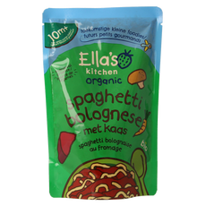 Ella's Kitchen Spaghetti bolognese met kaas 10+ maanden bio 190.00 Gram