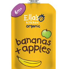 Ella's Kitchen Bananen + appels 6+ bio 120.00 Gram