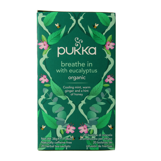 Pukka Breathe in bio 20.00 Zakjes