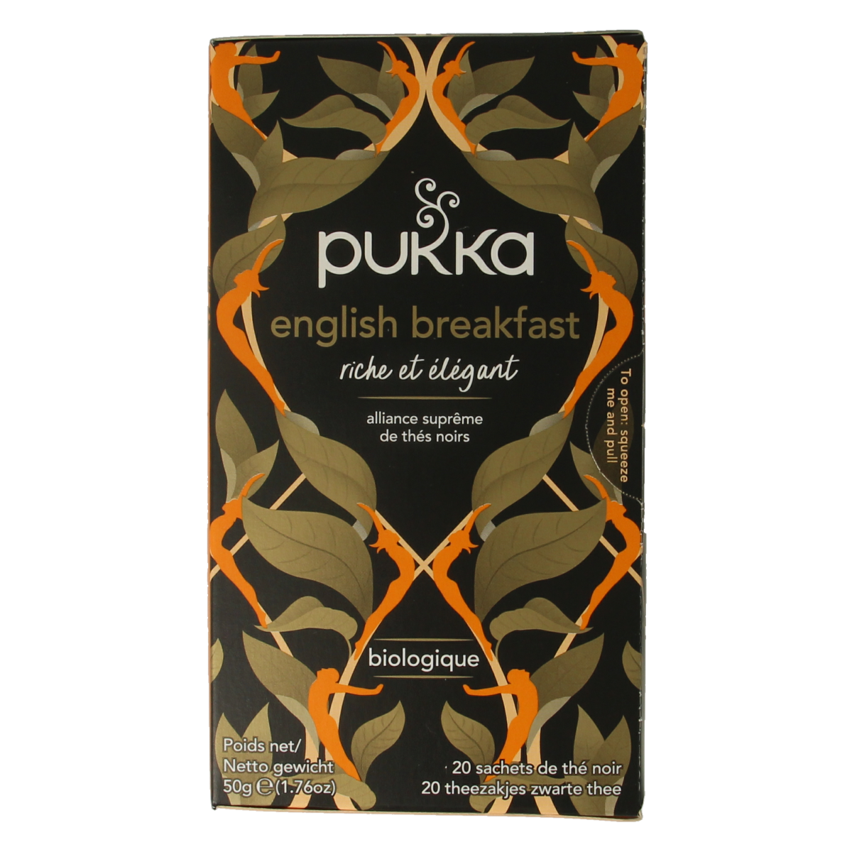 Pukka English breakfast bio 20.00 Zakjes