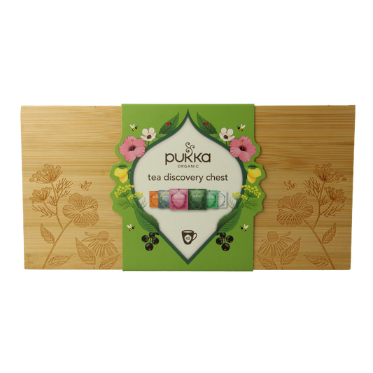 Pukka Tea discovery chest bio 42 Stuks