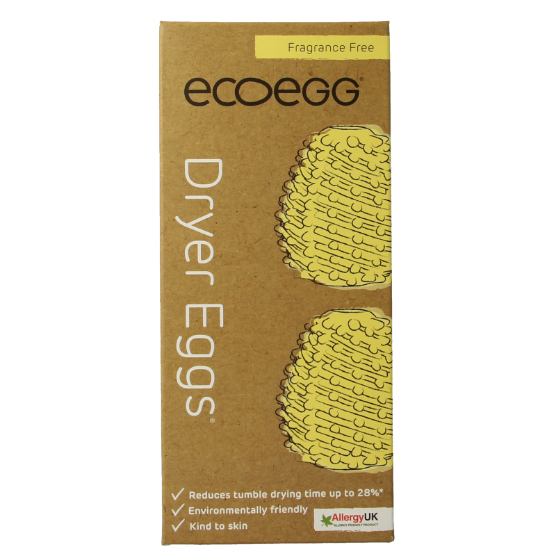 Eco Egg Dryer egg - geurvrij 2 Stuks