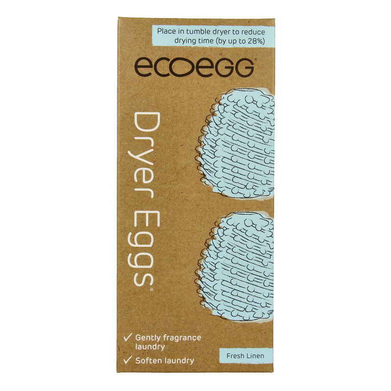 Eco Egg Dryer egg - fresh linen 2 Stuks
