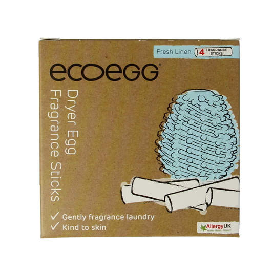 Eco Egg Eco dryer - fresh linen navulling 4 Stuks