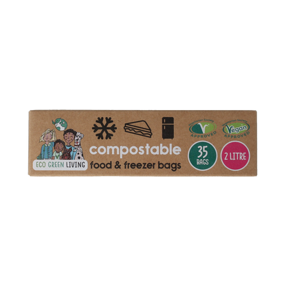 Eco Green Living Diepvrieszakken 2 liter 35.00 Stuks