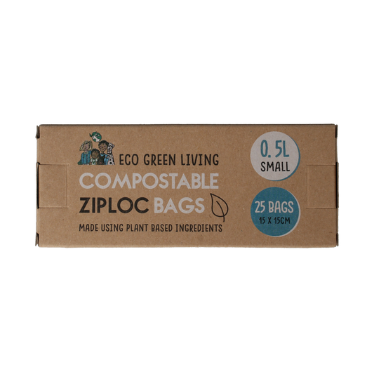 Eco Green Living Bewaarzakjes hersluitbaar 0.5 liter 15.00 Stuks