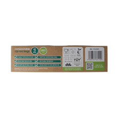 Eco Green Living Bewaarzakjes hersluitbaar 2.5 liter 15.00 Stuks