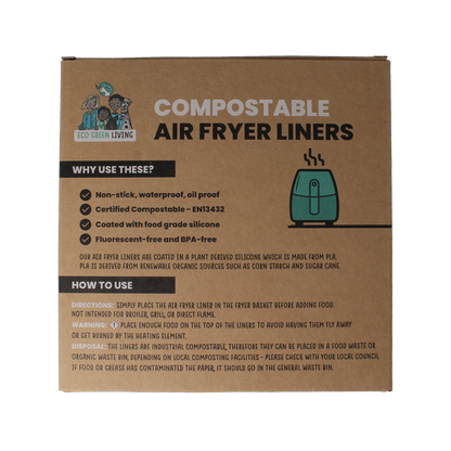 Eco Green Living Bakpapier airfryer 50.00 Stuks