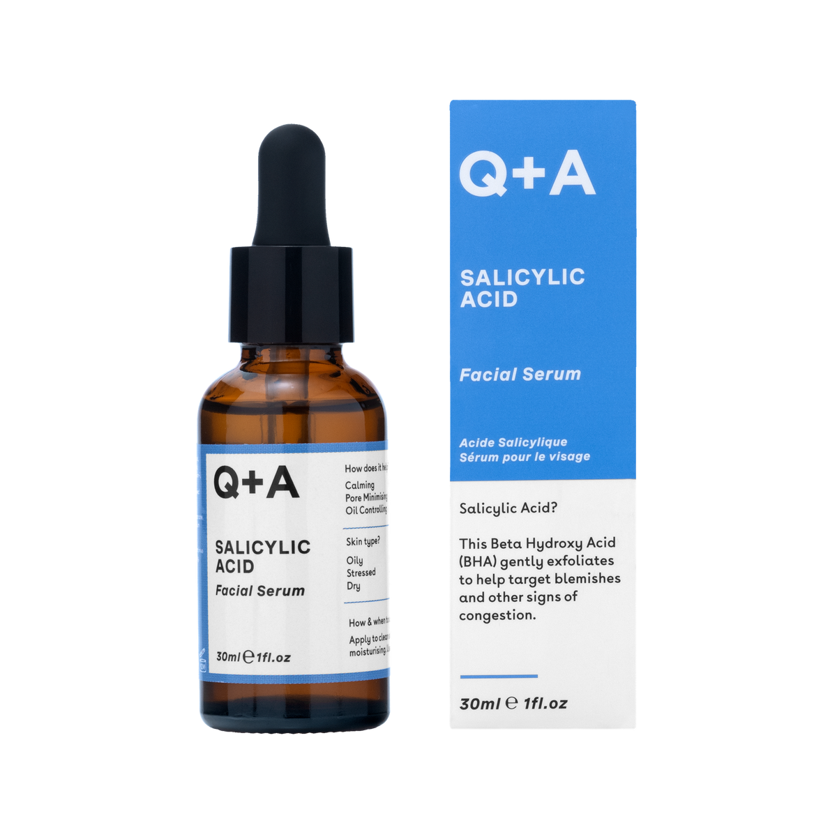 Q+A Salicylic Acid Facial Serum 30.00 Milliliter