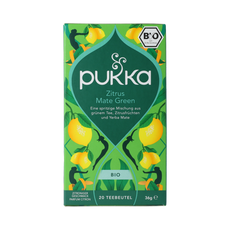Pukka Citrus Yerba Green bio 20.00 Zakjes