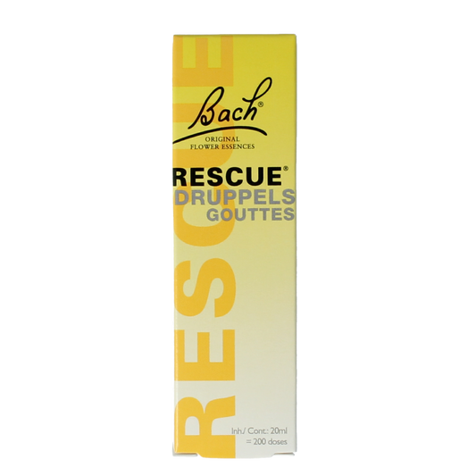 Bach Rescue Rescue druppels 20.00 Milliliter