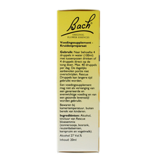 Bach Rescue Rescue druppels 20.00 Milliliter