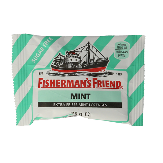 Fisherman's Friend Mint suikervrij 25 Gram