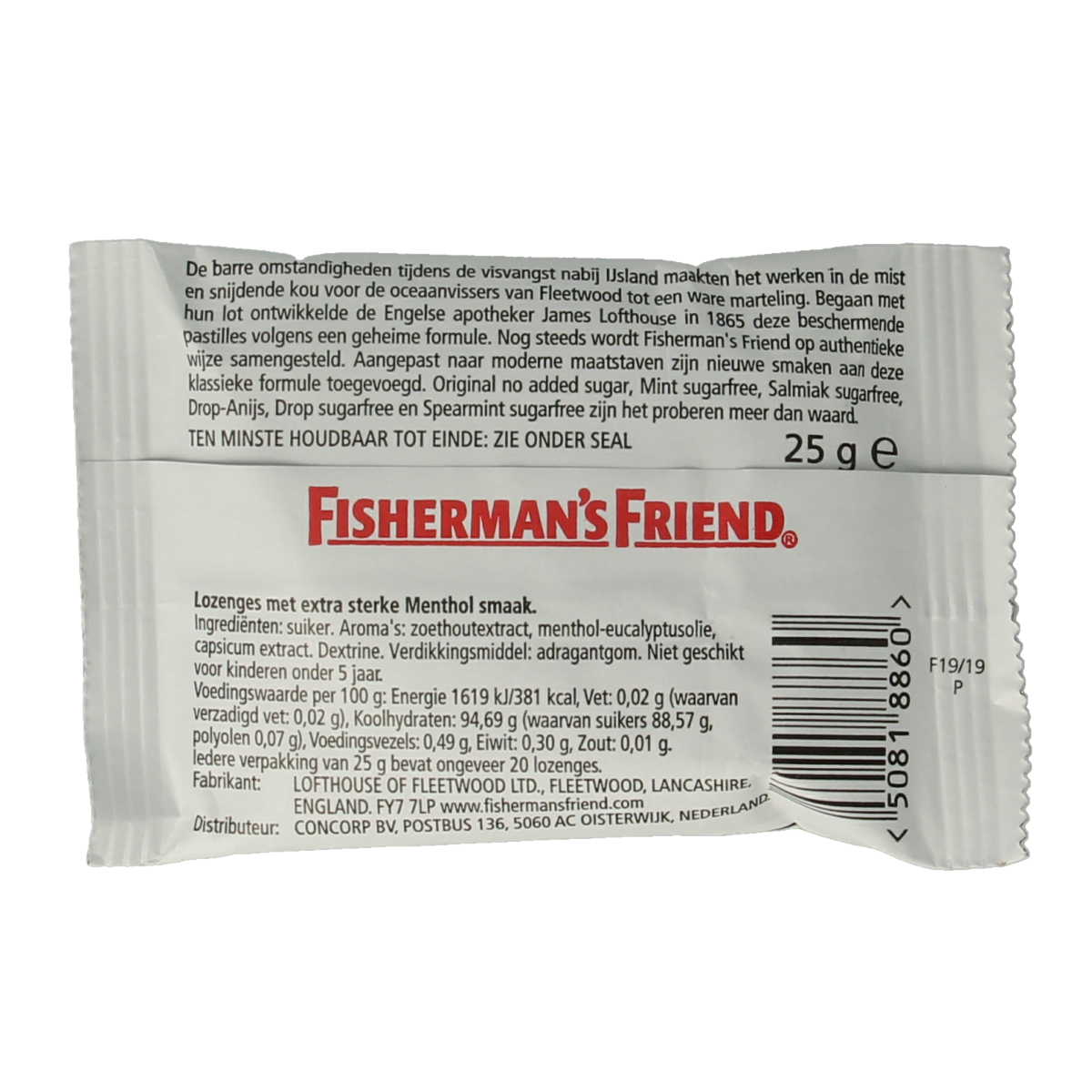 Fisherman's Friend Original 25.00 Gram
