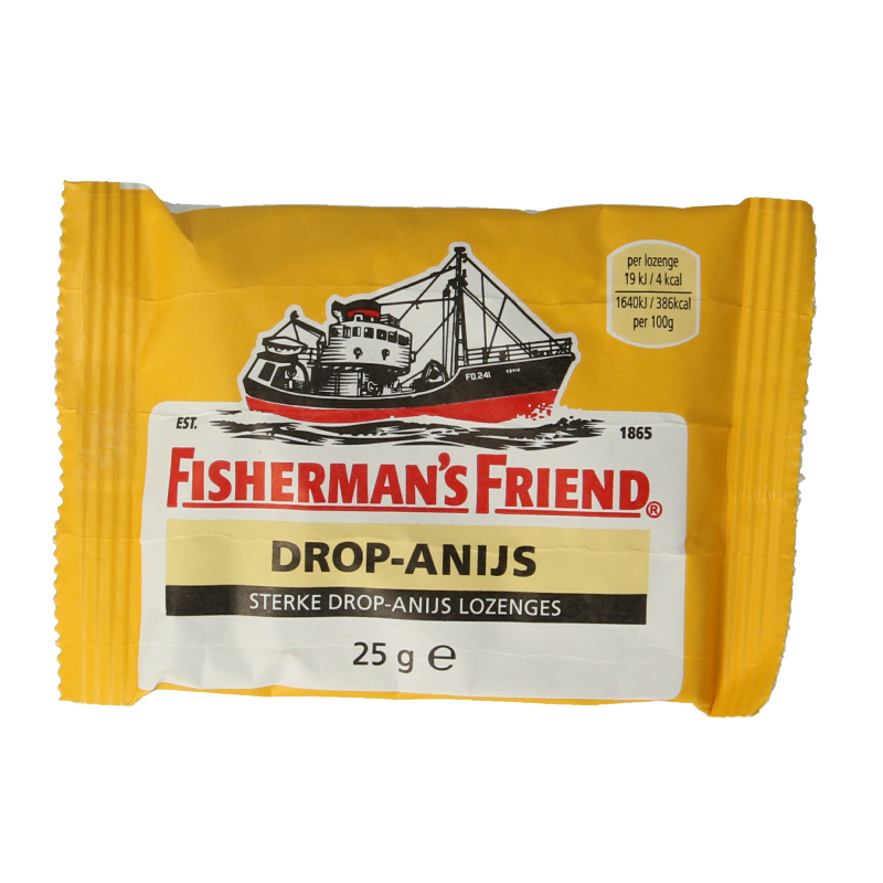 Fisherman's Friend Sterk drop-anijs 25 Gram