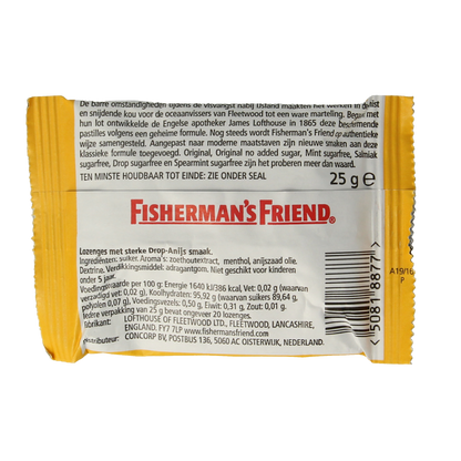 Fisherman's Friend Sterk drop-anijs 25.00 Gram