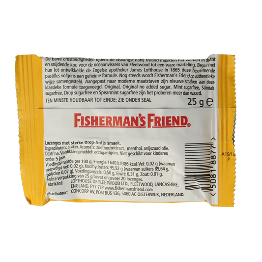 Fisherman's Friend Sterk drop-anijs 25 Gram
