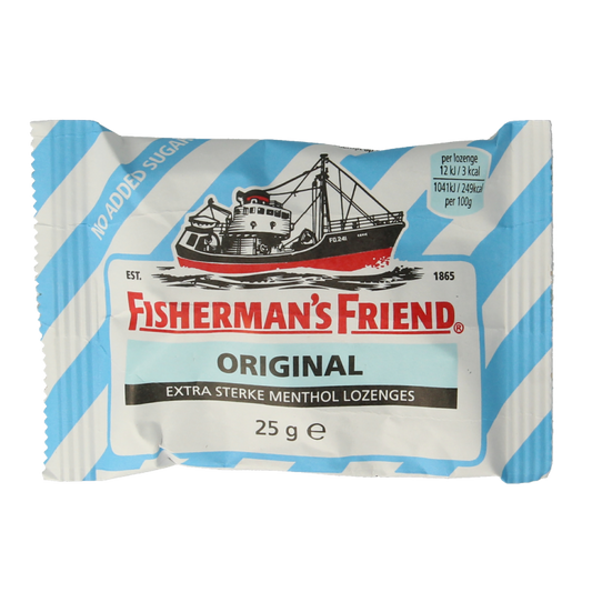 Fisherman's Friend Original suikervrij 25 Gram