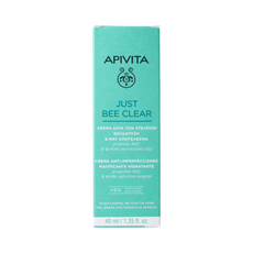 APIVITA Just bee clear moisturizer 40.00 Milliliter